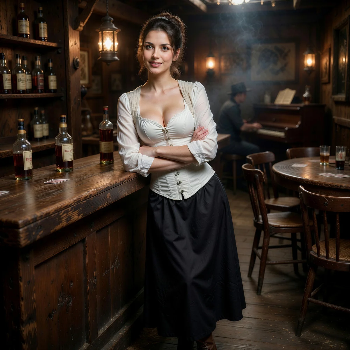 Wild West Saloon Glance