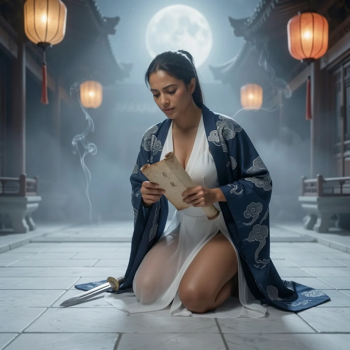 Moonlit Qi Duel