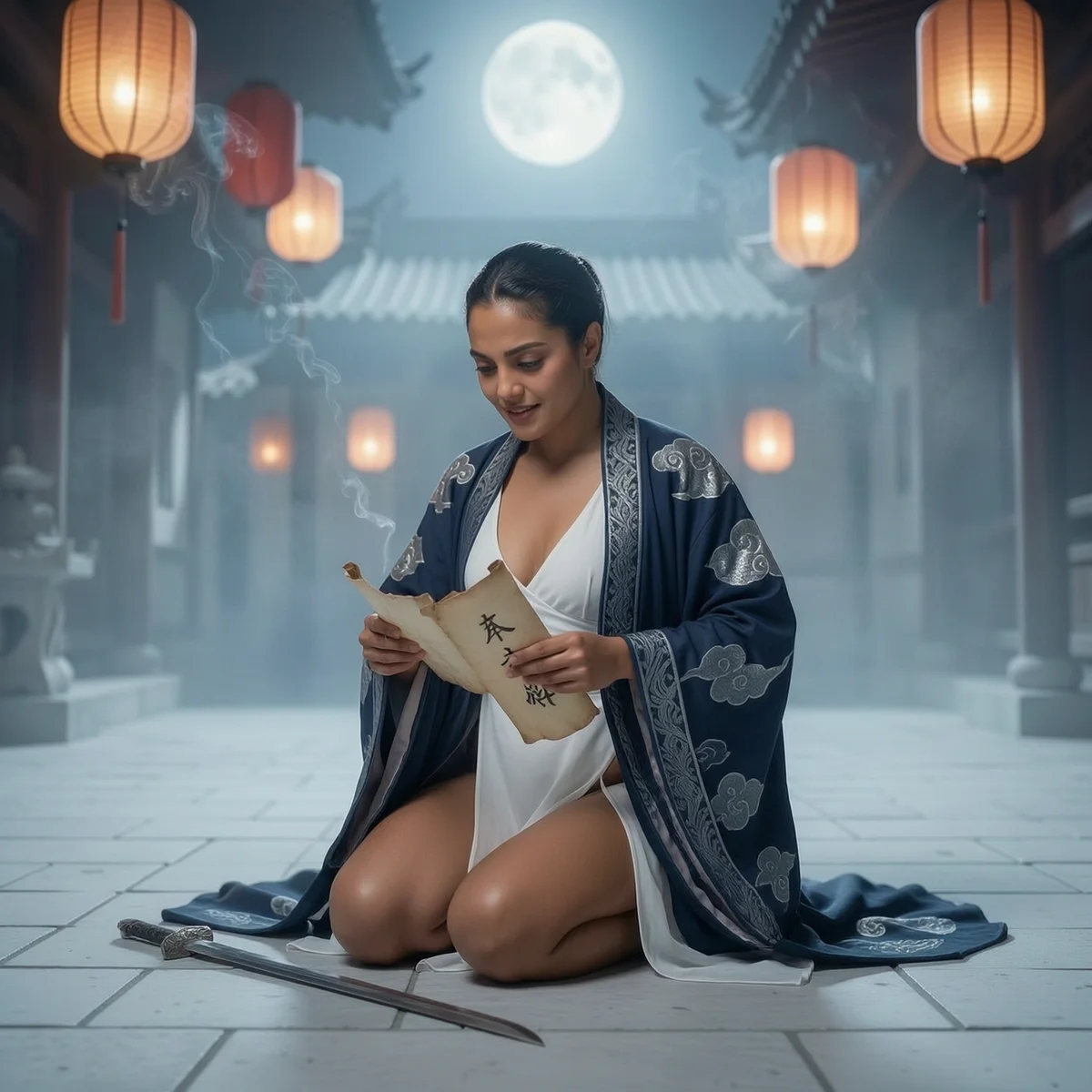 Moonlit Qi Duel