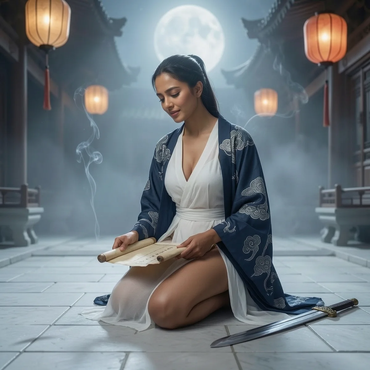 Moonlit Qi Duel